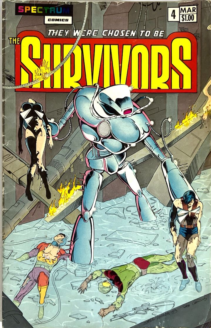 The Survivors, #004 (Spectrum Comics, 1983)