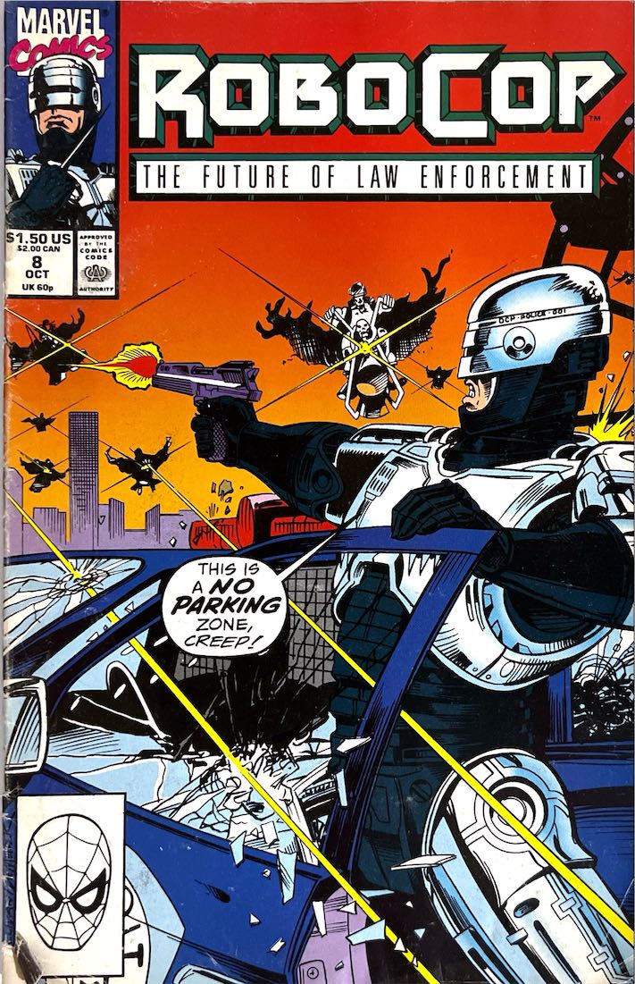 RoboCop, #008 (Marvel Comics, 1990)