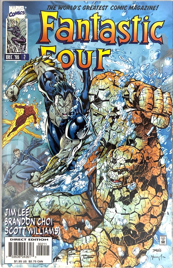 Fantastic Four, #002 (Marvel Comics, 1996)