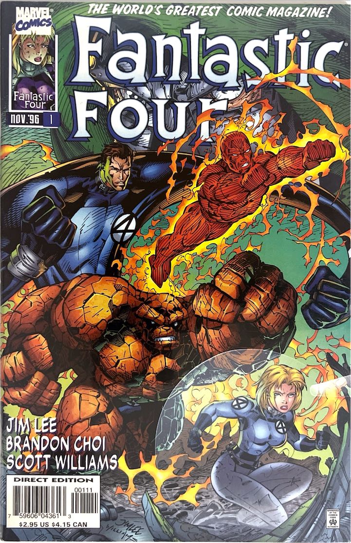 Fantastic Four, #001 (Marvel Comics, 1996)