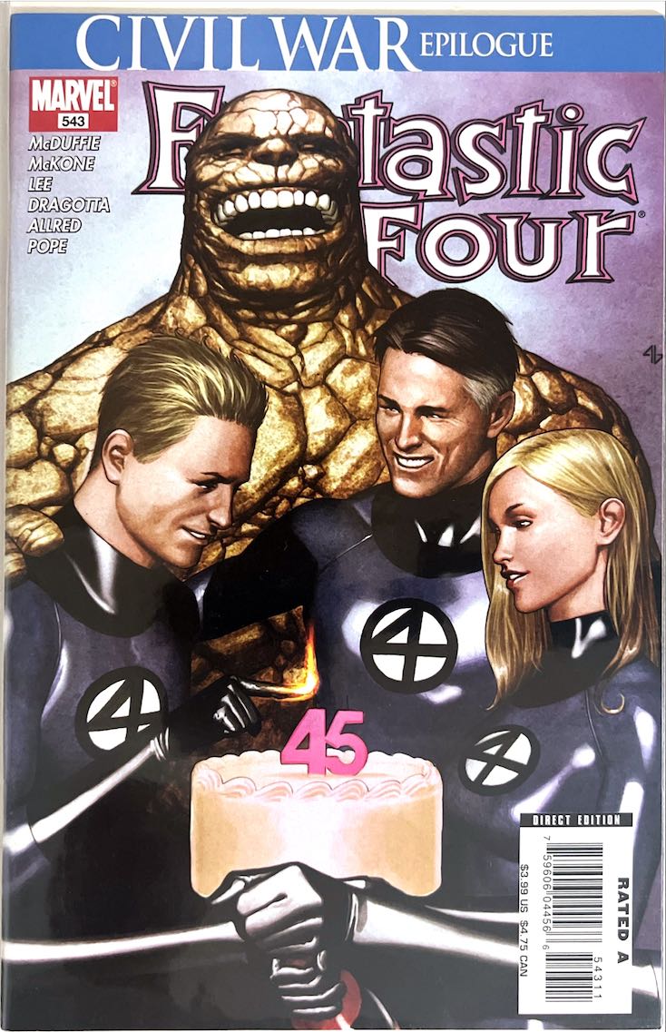 Fantastic Four, #543 (Marvel, 2007)