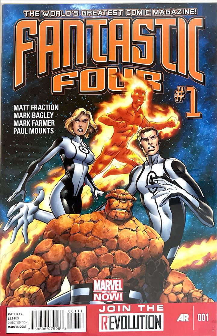 Fantastic Four, #001 (Marvel, 2012)