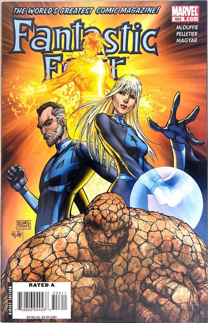 Fantastic Four, #553 (Marvel, 2008)