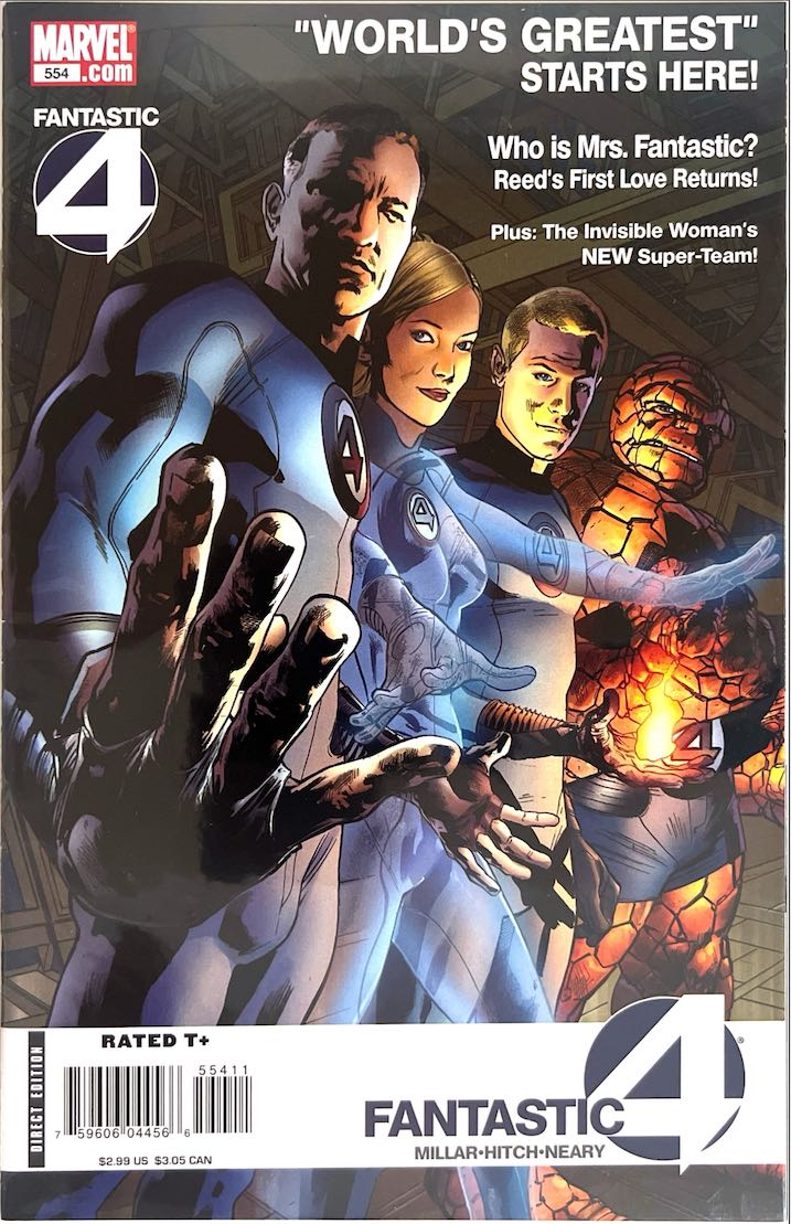 Fantastic Four, #554 (Marvel Comics, 2008)