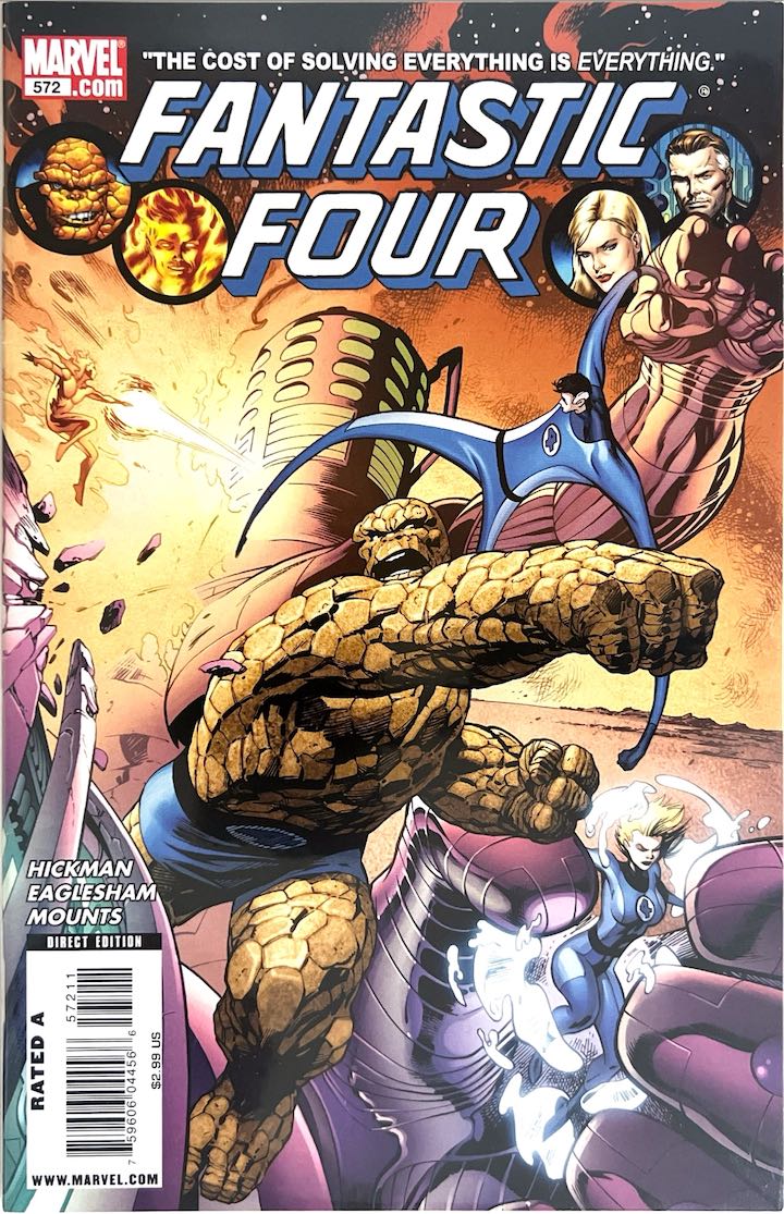 Fantastic Four, #572 (Marvel, 2009)