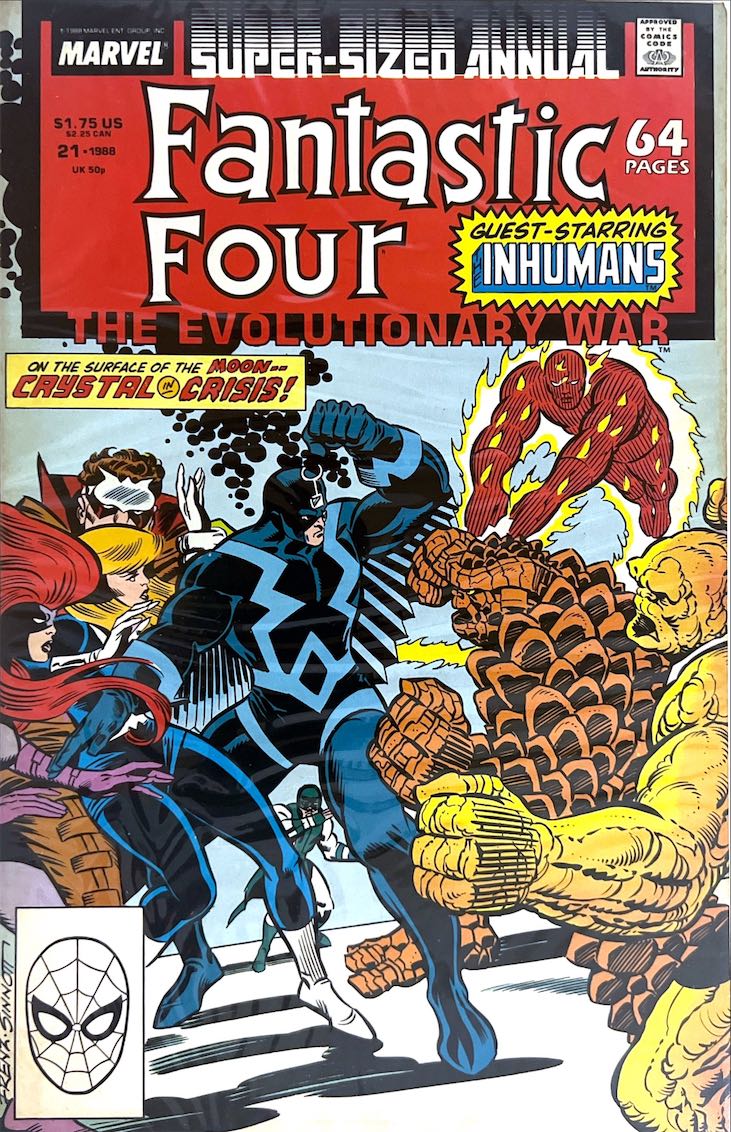 Fantastic Four, Annual, #21 (Marvel, 1988)