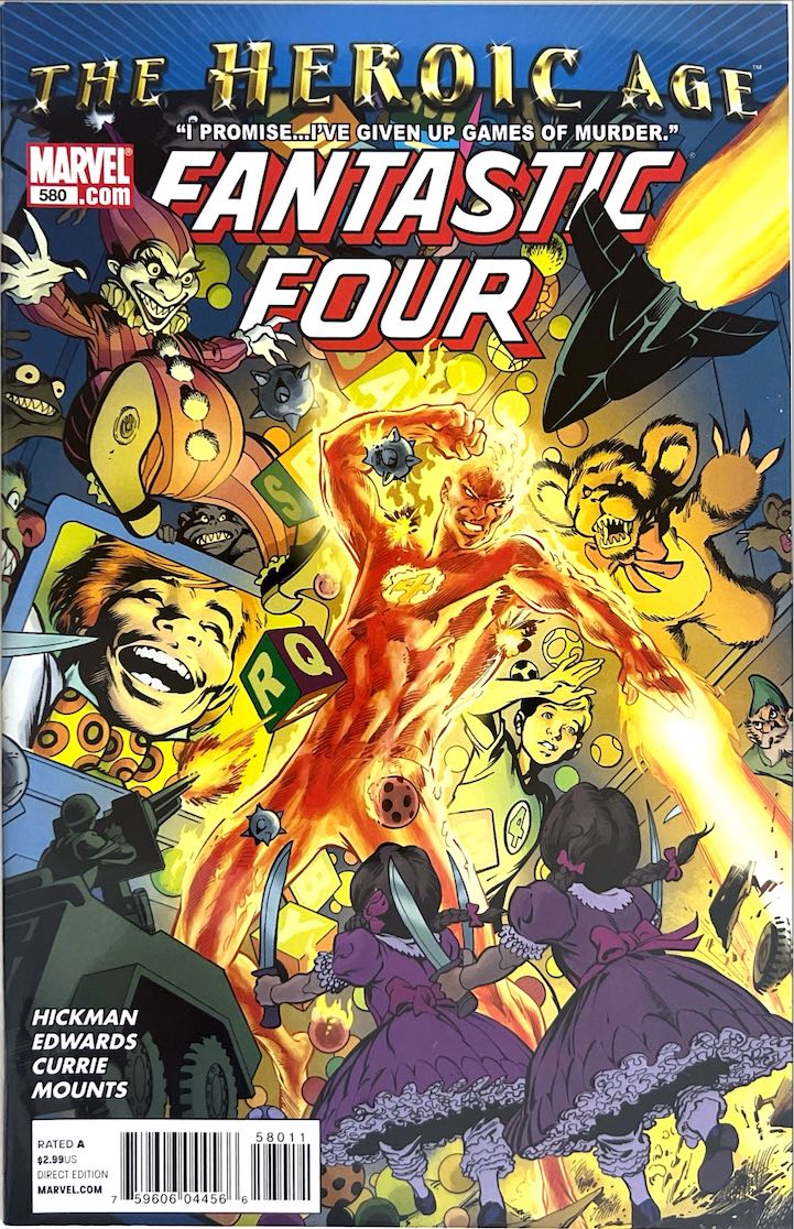 Fantastic Four, #580 (Marvel, 2010)