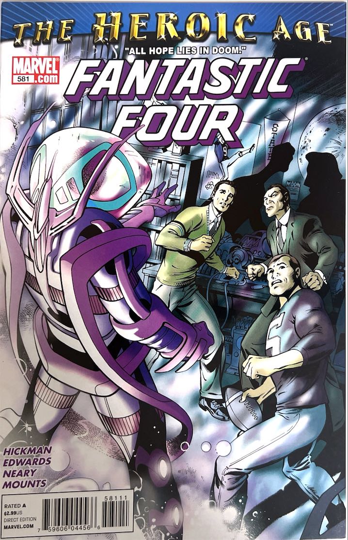 Fantastic Four, #581 (Marvel, 2010)