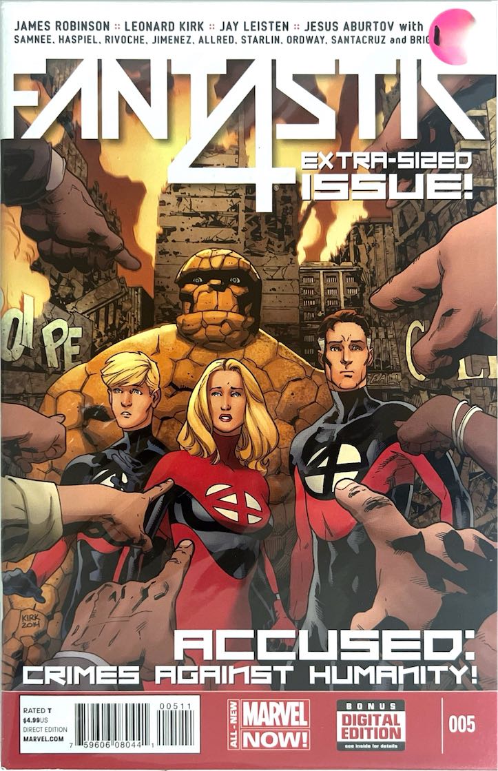 Fantastic Four, #005 (Marvel, 2014)