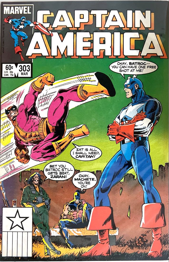 Captain America, #303 (Marvel, 1985)