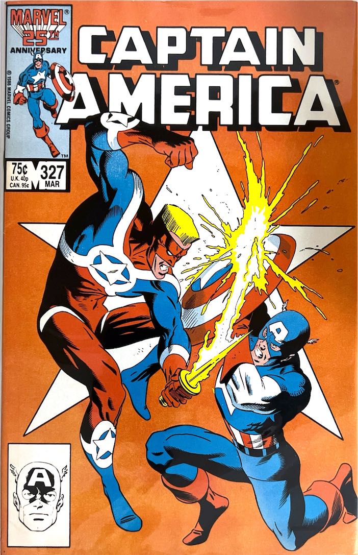 Captain America, #327 (Marvel, 1987)