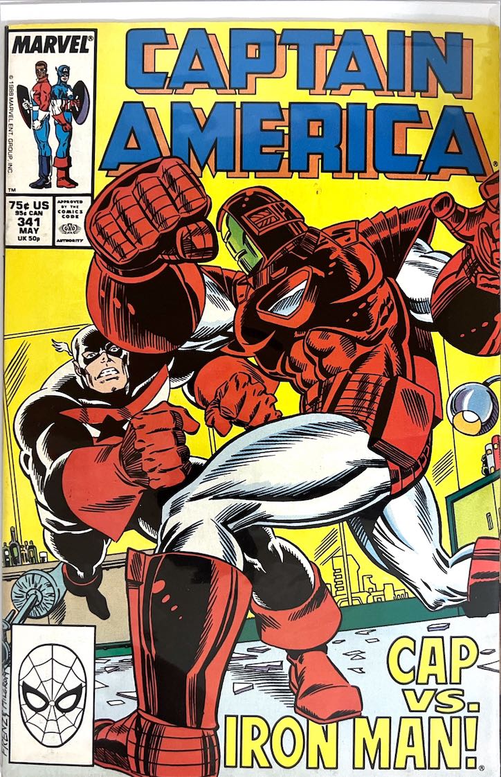Captain America, #341 (Marvel, 1988)
