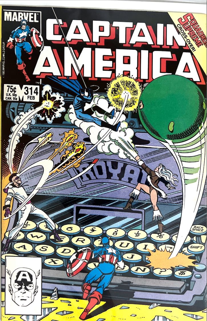 Captain America, #314 (Marvel, 1986)