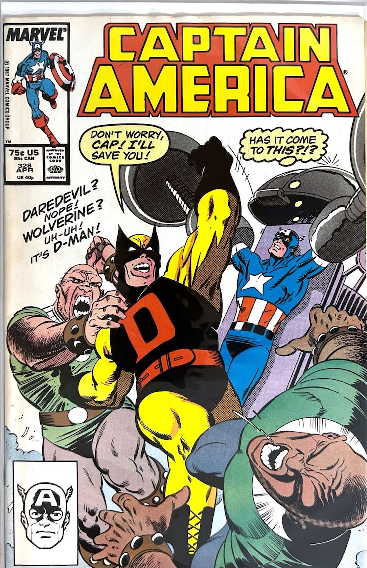 Captain America, #328 (Marvel, 1987)