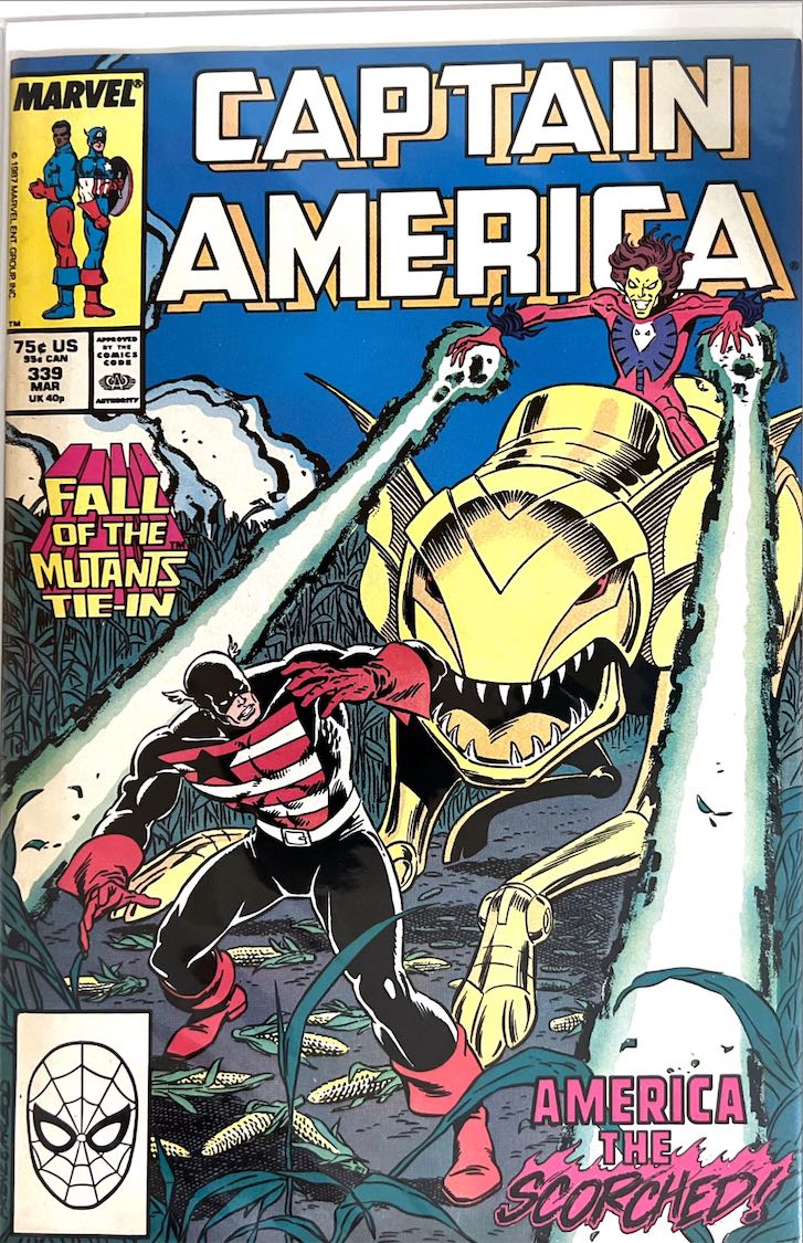 Captain America, #339 (Marvel, 1988)