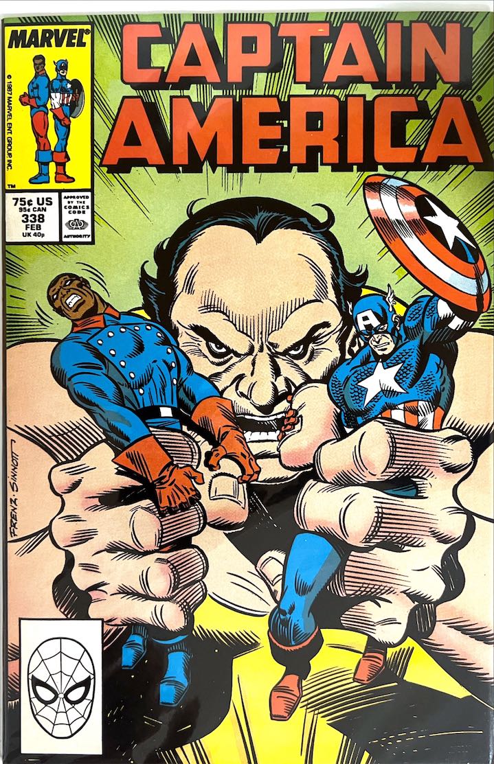 Captain America, #338 (Marvel, 1987)