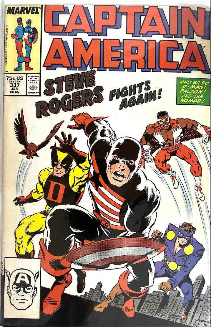 Captain America, #337 (Marvel, 1987)