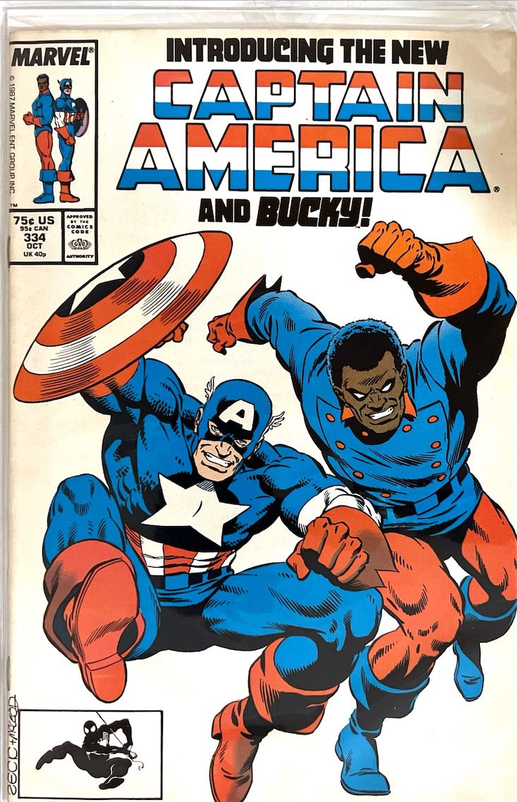 Captain America, #334 (Marvel, 1987)