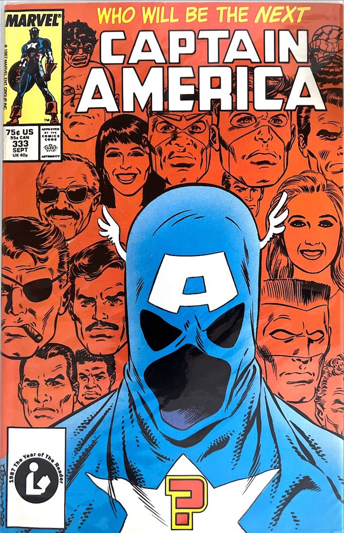 Captain America, #333 (Marvel, 1987)