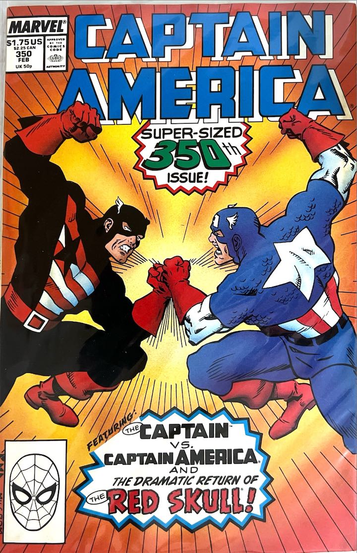 Captain America, #350 (Marvel, 1989)