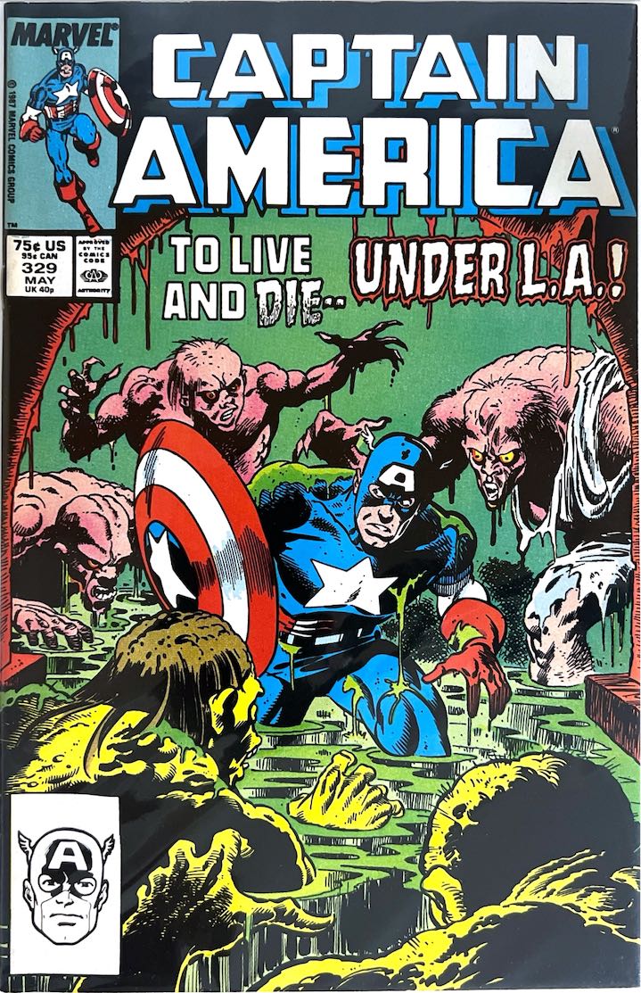 Captain America, #329 (Marvel, 1987)