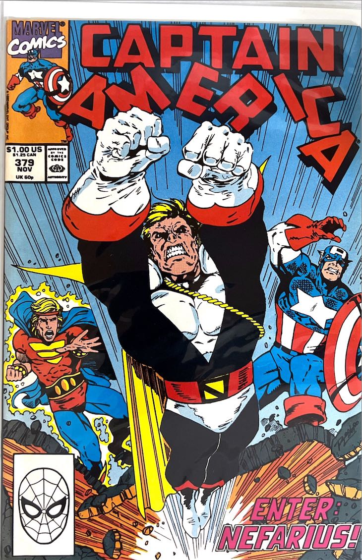 Captain America, #379 (Marvel Comics, 1990)