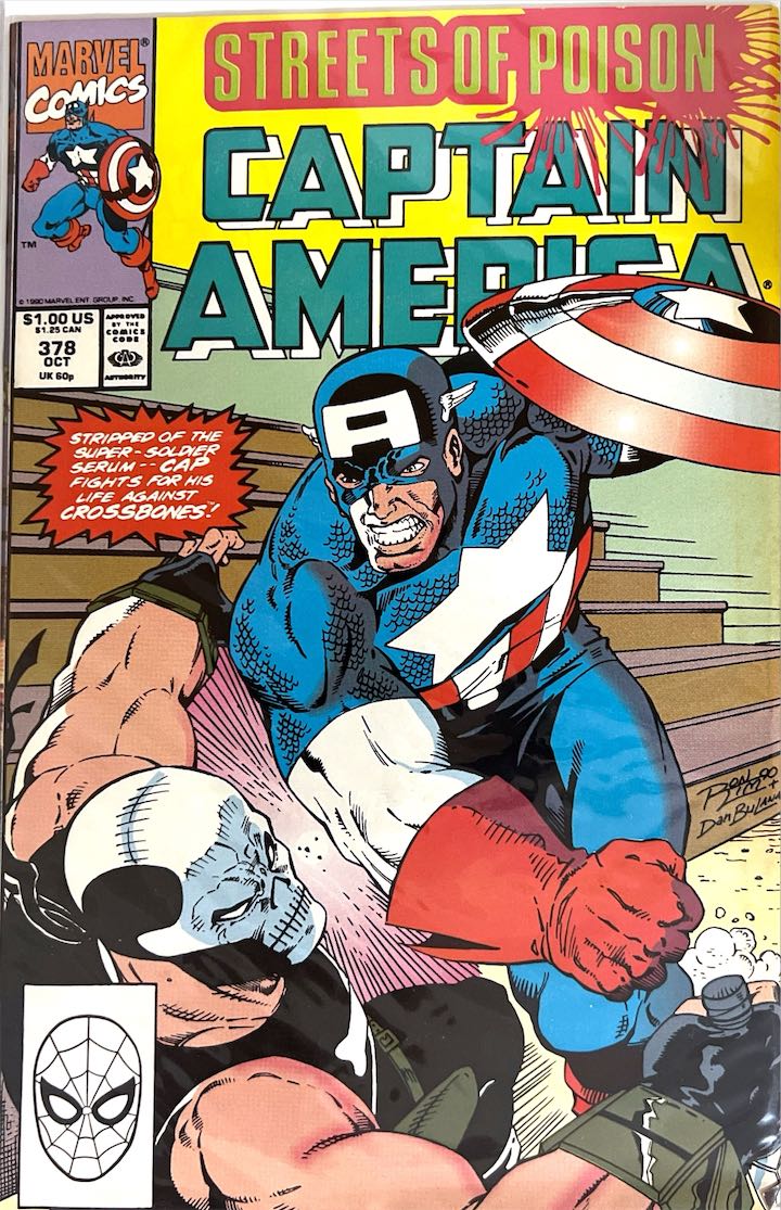 Captain America, #378 (Marvel Comics, 1990)