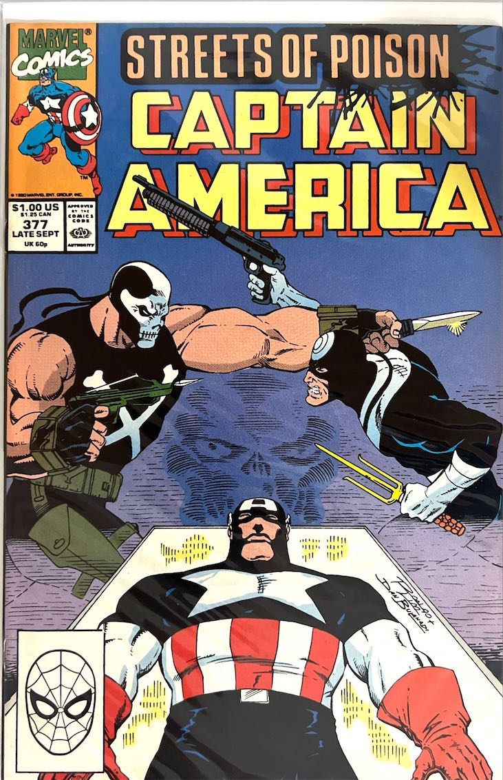 Captain America, #377 (Marvel, 1990)