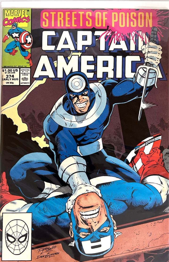 Captain America, #374 (Marvel, 1990)