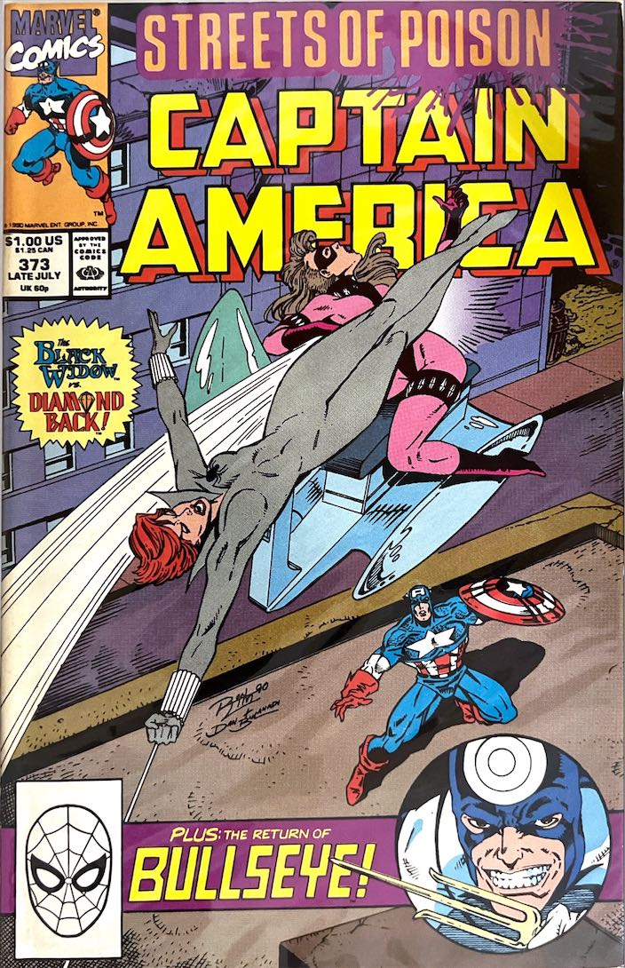 Captain America, #373 (Marvel Comics, 1990)