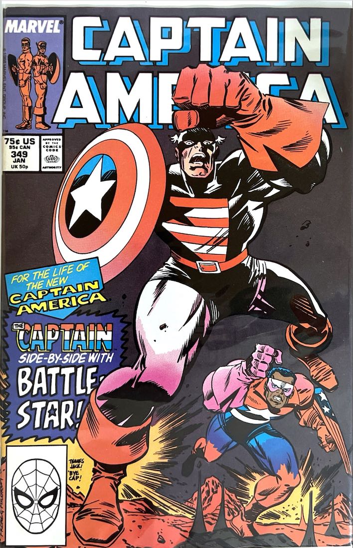 Captain America, #0349 (Marvel, 1989)