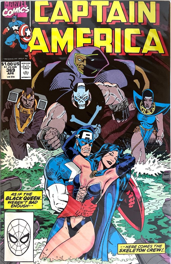 Captain America, #356 (Marvel Comics, 1989)