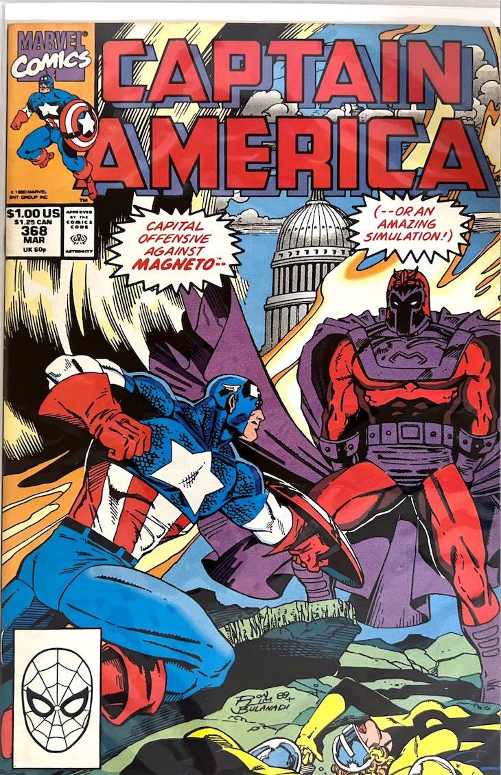 Captain America, #368 (Marvel Comics, 1990)