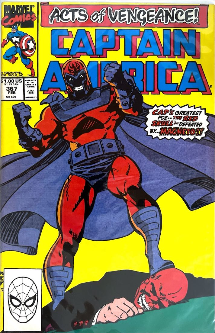 Captain America, #367 (Marvel Comics, 1990)