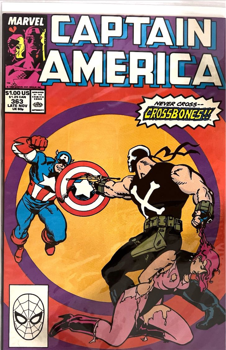 Captain America, #363 (Marvel, 1989)