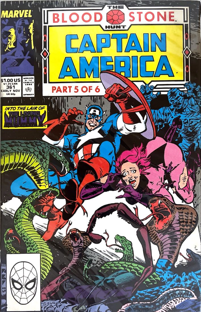 Captain America, #361 (Marvel, 1989)