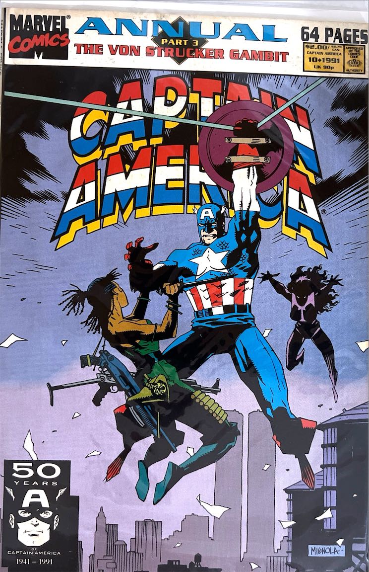 Captain America, Annual, #10 (Marvel Comics, 1991)