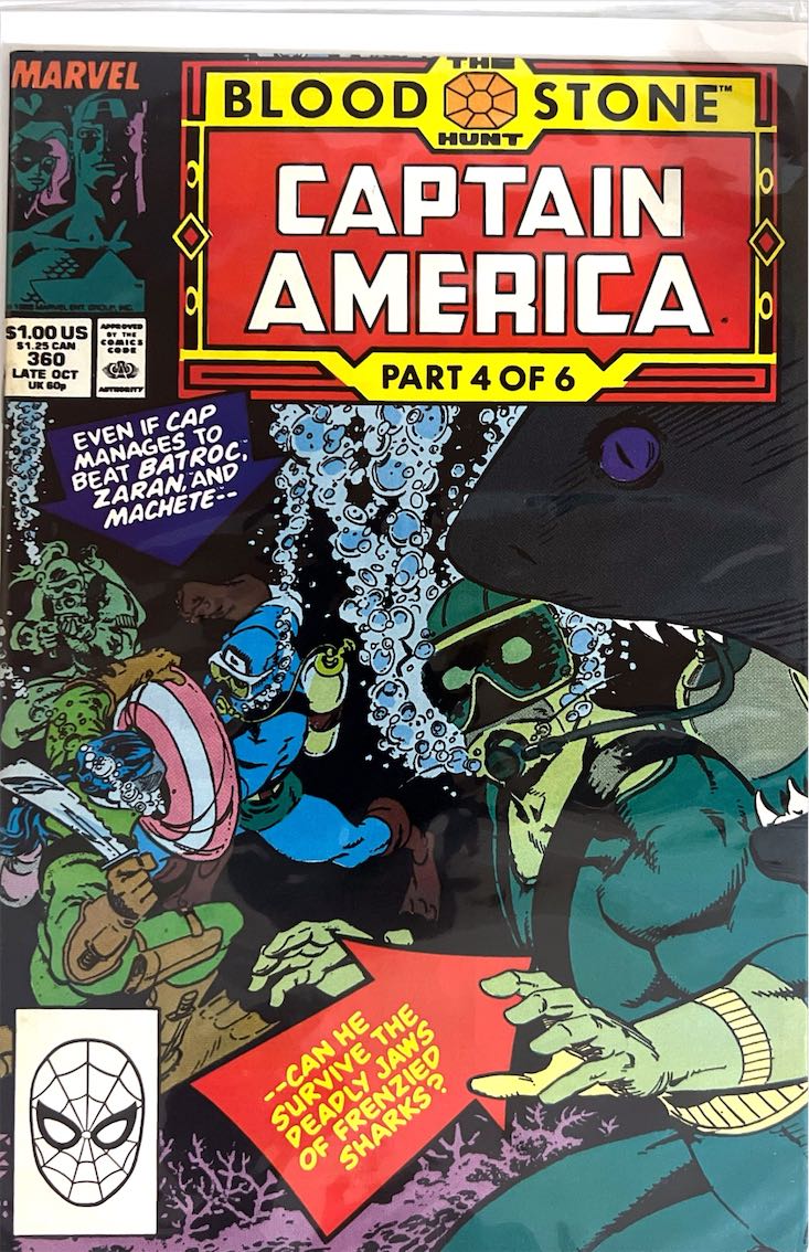 Captain America, #360 (Marvel, 1989)