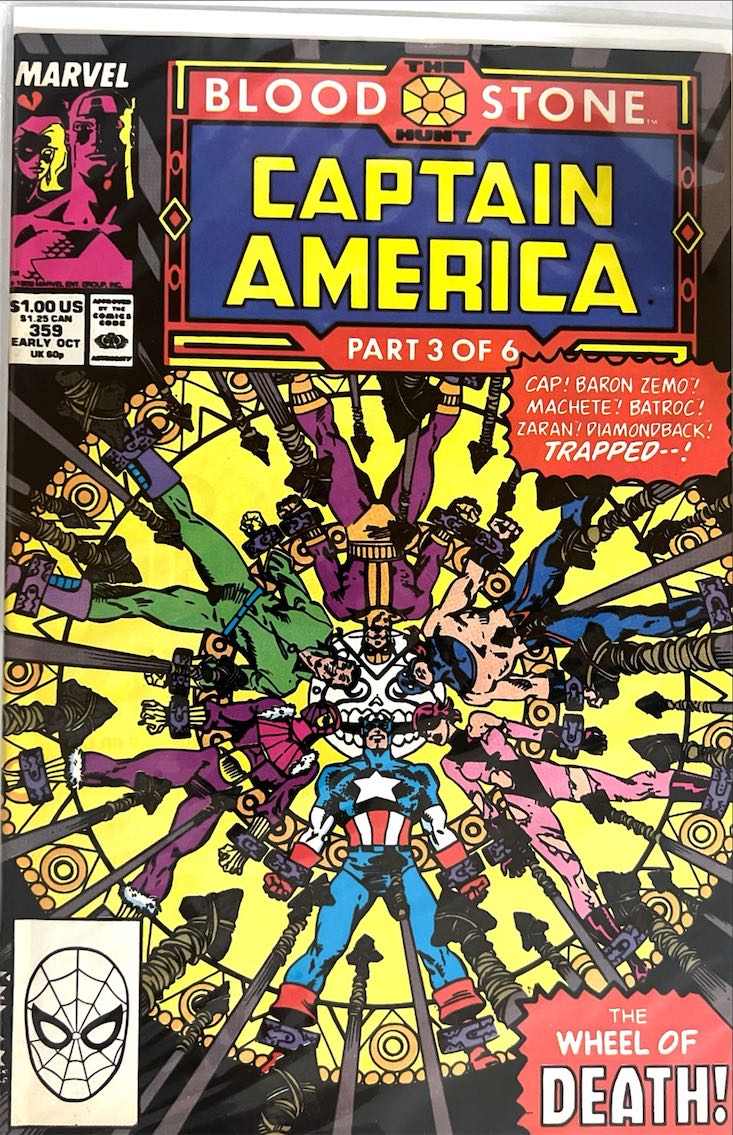 Captain America, #359 (Marvel, 1989)