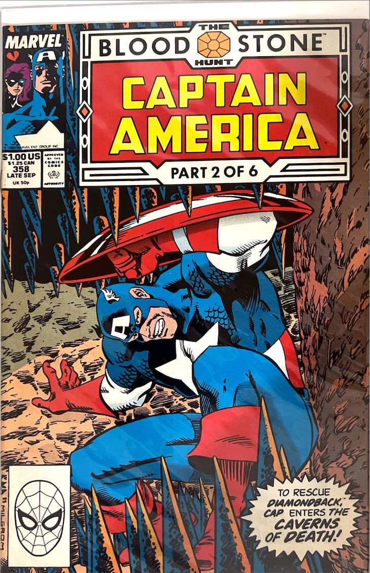 Captain America, #358 (Marvel, 1989)