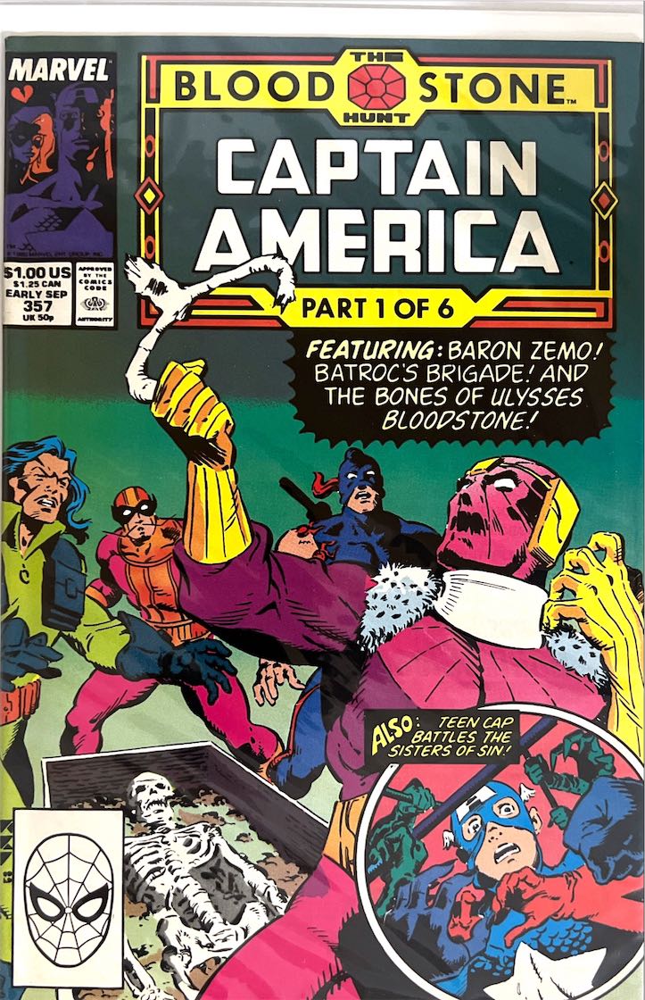 Captain America, #357 (Marvel, 1989)