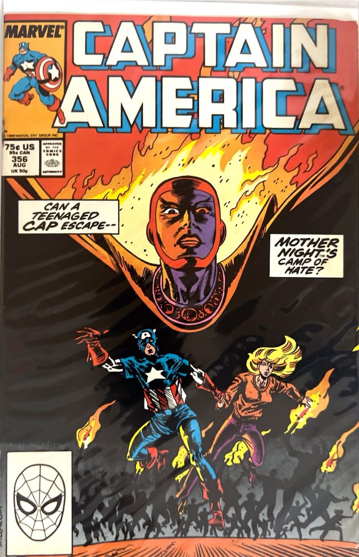 Captain America, #356 (Marvel, 1989)