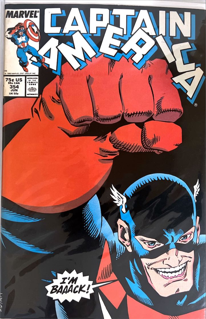 Captain America, #354 (Marvel, 1989)