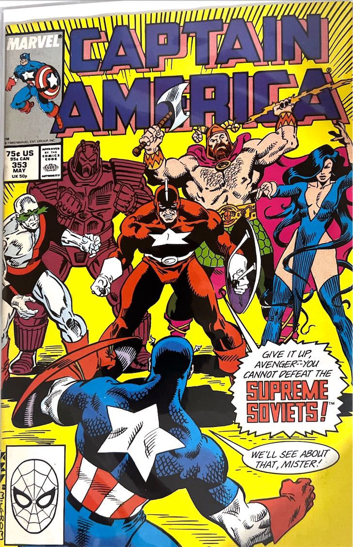 Captain America, #353 (Marvel, 1989)