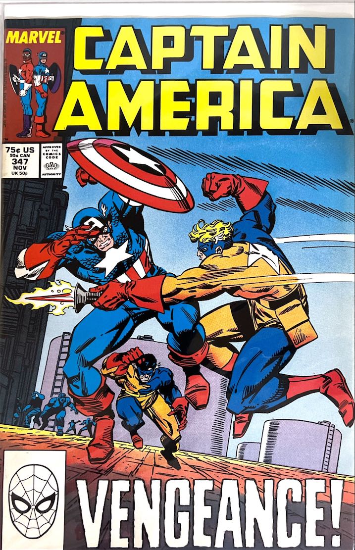 Captain America, #347 (Marvel, 1988)