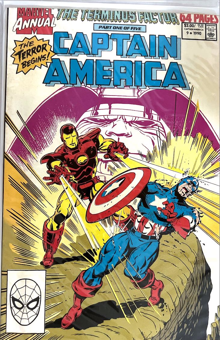 Captain America, Annual, #09 (Marvel, 1990)