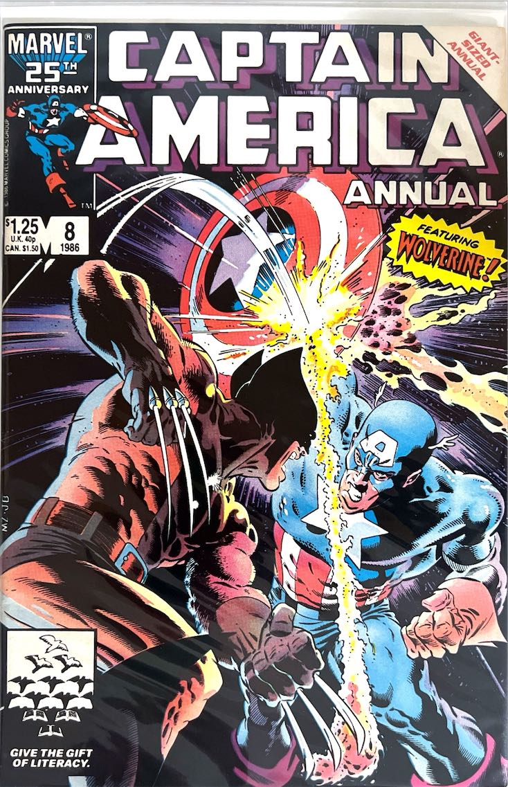 Captain America, Annual, #08 (Marvel, 1986)