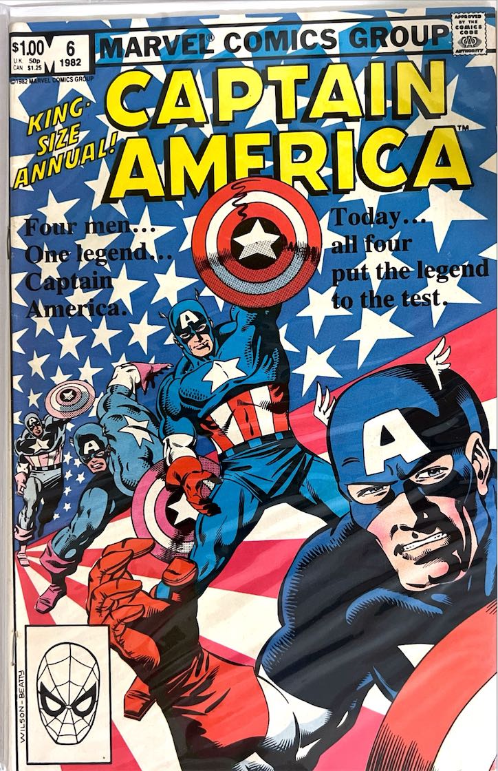 Captain America, Annual, #06 (Marvel, 1982)