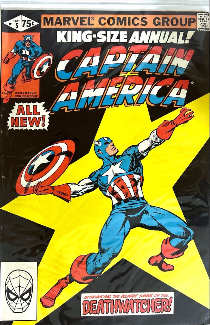 Captain America, Annual, #05 (Marvel, 1981)