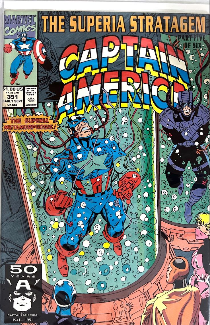 Captain America, #391 (Marvel Comics, 1991)